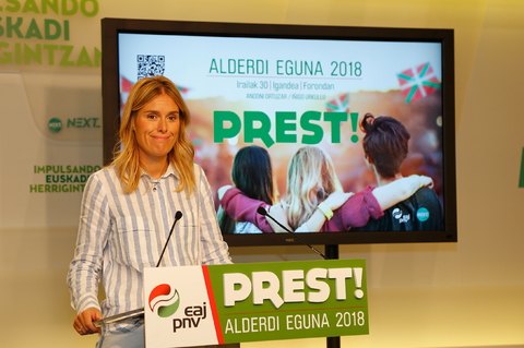 Mireia Zarate - Presentación Alderdi Eguna 2018