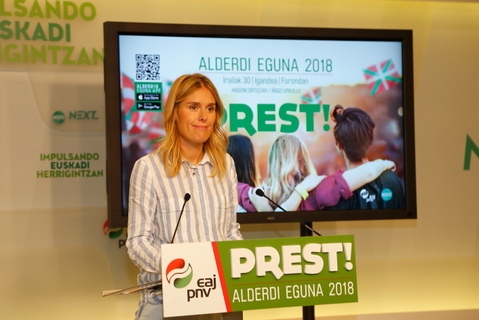 Mireia Zarate - Presentación Alderdi Eguna 2018